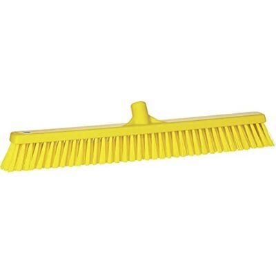 Vikan Gelb 610mm Weich/Hart Besen - Bodenreinigung Vikan Gelb 610mm Weich/Hart Besen - Bodenreinigung