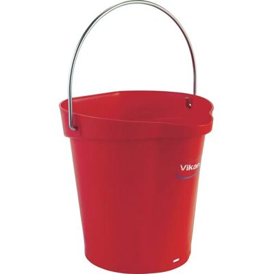 Cubo Vikan - Aprobado para contacto con alimentos - 6L - Rojo Cubo Vikan - Aprobado para contacto con alimentos - 6L - Rojo