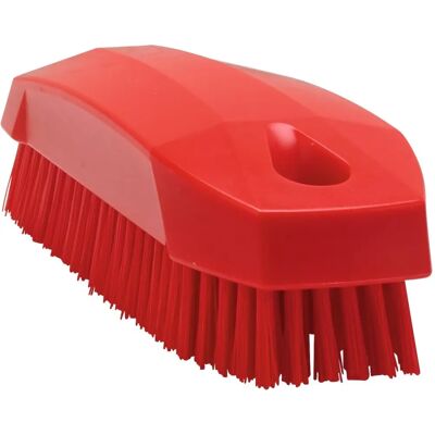 Vikan Hand- und Nagelbürste - Rot - Harte Borsten - 17mm - 130mm - Hygienisch Vikan Hand- und Nagelbürste - Rot - Harte Borsten - 17mm - 130mm - Hygienisch