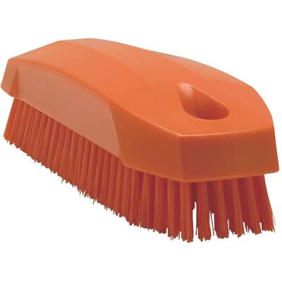 Vikan Orange Harte Bürste - Pinsel für Nägel & Behälter Vikan Orange Harte Bürste - Pinsel für Nägel & Behälter