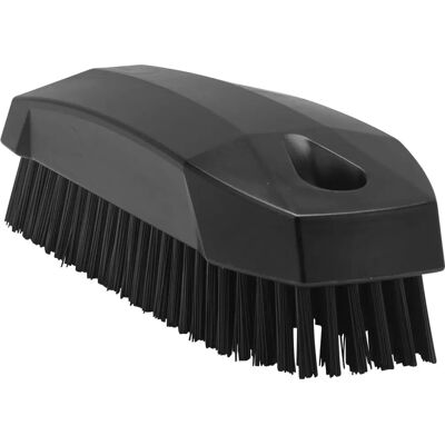 Vikan Escova de Mão - Dura, Preta - Limpador de Mãos e Unhas Vikan Escova de Mão - Dura, Preta - Limpador de Mãos e Unhas