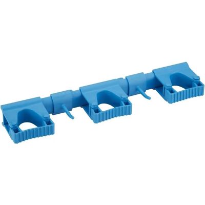 Vikan Hygienic Wall Bracket System - 420 mm, Blue Vikan Hygienic Wall Bracket System - 420 mm, Blue