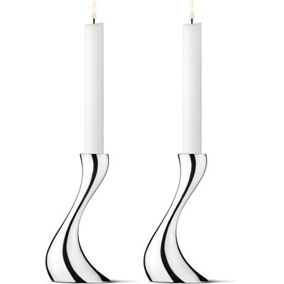 Georg Jensen Cobra Small kynttilänjalka - 2 kpl Georg Jensen Cobra Small kynttilänjalka - 2 kpl