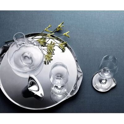 Georg Jensen Sølvsunderlag Sett med 4 Georg Jensen Sølvsunderlag Sett med 4