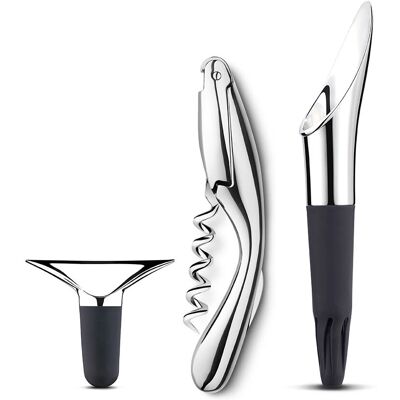 Georg Jensen Silber Wein-Set - Wein- und Barzubehör Georg Jensen Silber Wein-Set - Wein- und Barzubehör