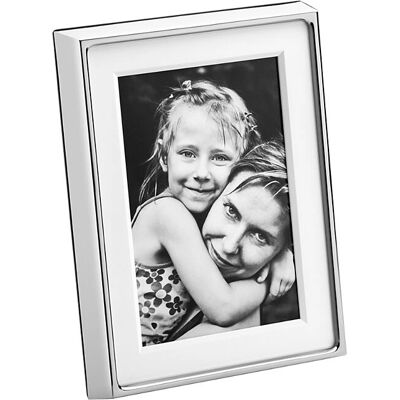 Marco de fotos Georg Jensen Deco de plata - Tamaño: 5x7 - Unisex Marco de fotos Georg Jensen Deco de plata - Tamaño: 5x7 - Unisex