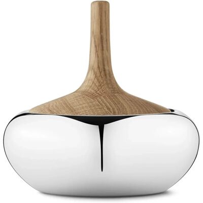 Georg Jensen Løk Bonbonniere Rustfritt stål Eik - Bonbonniere Georg Jensen Løk Bonbonniere Rustfritt stål Eik - Bonbonniere