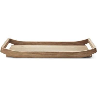 Georg Jensen Barbry Eichen Tablett - 50x31cm - Elegantes Nordisches Design Georg Jensen Barbry Eichen Tablett - 50x31cm - Elegantes Nordisches Design