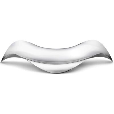 Bandeja ovalada de servicio Georg Jensen Cobra - Diseño en acero inoxidable elegante Bandeja ovalada de servicio Georg Jensen Cobra - Diseño en acero inoxidable elegante