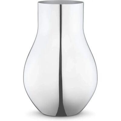 Jarrón de acero inoxidable Georg Jensen - 30cm - Decoración minimalista moderna Jarrón de acero inoxidable Georg Jensen - 30cm - Decoración minimalista moderna