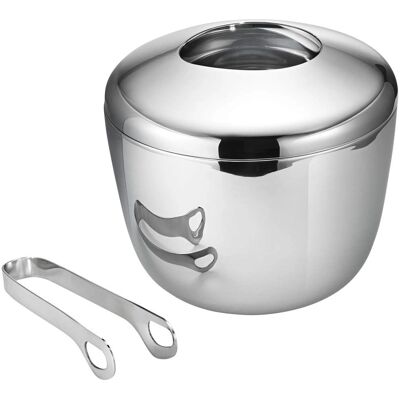 Georg Jensen Sky Seau à glace et pinces - Seau à glace et pinces - Publicité Georg Jensen Sky Seau à glace et pinces - Seau à glace et pinces - Publicité