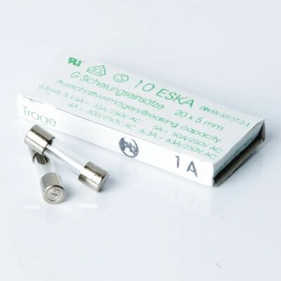 Nordic Quality - 143341 - 1A - 5x20mm - Fusible électrique - Publicité Nordic Quality - 143341 - 1A - 5x20mm - Fusible électrique - Publicité