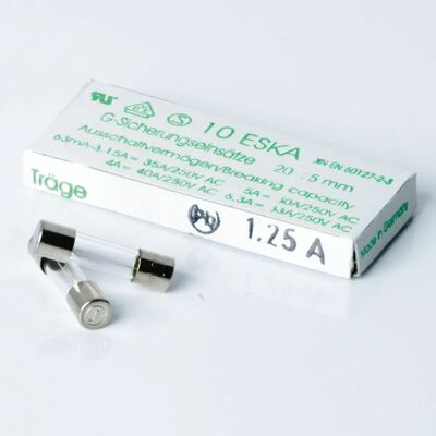 Nordic Quality - 143342 - 1.25A - Cylindrique - Fusible - Publicité Nordic Quality - 143342 - 1.25A - Cylindrique - Fusible - Publicité