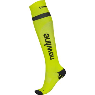 Chaussettes de compression Newline - 47/50 - Jaune - Publicité Chaussettes de compression Newline - 47/50 - Jaune - Publicité