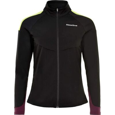 Veste de femme Newline XS Noire - Veste de course - Publicité Veste de femme Newline XS Noire - Veste de course - Publicité
