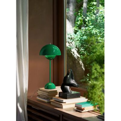 Lampe de table FlowerPot Verte de Verner Panton - Lampe de table Lampe de table FlowerPot Verte de Verner Panton - Lampe de table