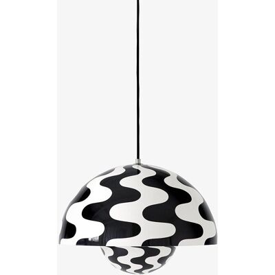 Suspension FlowerPot de Verner Panton - Noir/Blanc - Abat-jour Géométrique Iconique - Décoration Intérieure Suspension FlowerPot de Verner Panton - Noir/Blanc - Abat-jour Géométrique Iconique - Décoration Intérieure