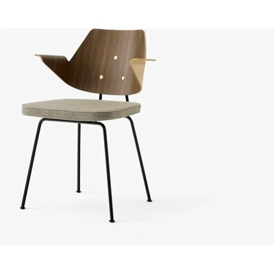 Fauteuil Robin Day - Noyer/Noir - Design Moderne Classique - Publicité Fauteuil Robin Day - Noyer/Noir - Design Moderne Classique - Publicité