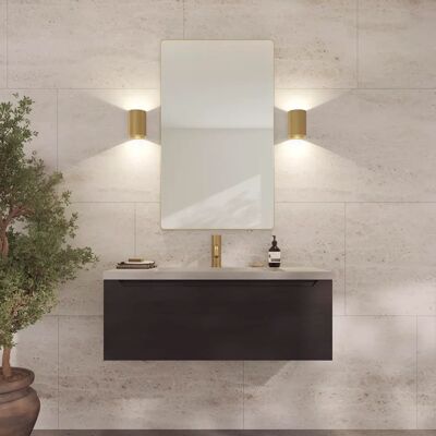 Loevschall Refine Gouden Wandspiegel - Rechthoekig, Dänisches Design Loevschall Refine Gouden Wandspiegel - Rechthoekig, Dänisches Design