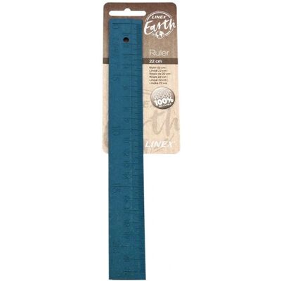 Linex - 400132509 - Blau - 22 cm - Ruler Linex - 400132509 - Blau - 22 cm - Ruler
