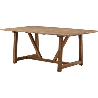 Table à manger en teck Sika Design - Rustique 6-8 Personnes - Publicité Table à manger en teck Sika Design - Rustique 6-8 Personnes - Publicité