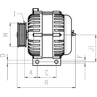 HC-CARGO CAR111795 Generatore trifase HC-CARGO CAR111795 Generatore trifase