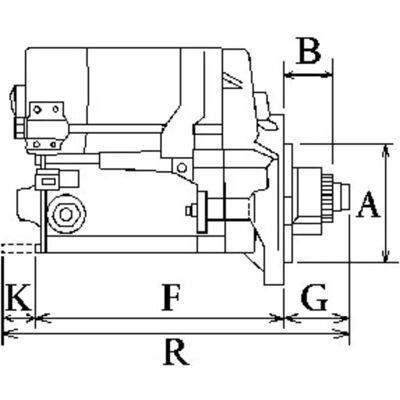 HC-CARGO 110397 Démarreur - Démarreur HC-CARGO 110397 Démarreur - Démarreur