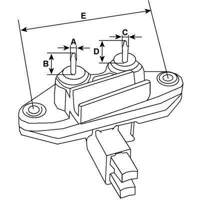 HC-Cargo F 032 130 661 - Regler für Lichtmaschine HC-Cargo F 032 130 661 - Regler für Lichtmaschine