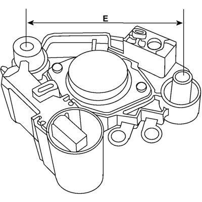 HC-Cargo F032136546 - Regler für Lichtmaschine HC-Cargo F032136546 - Regler für Lichtmaschine