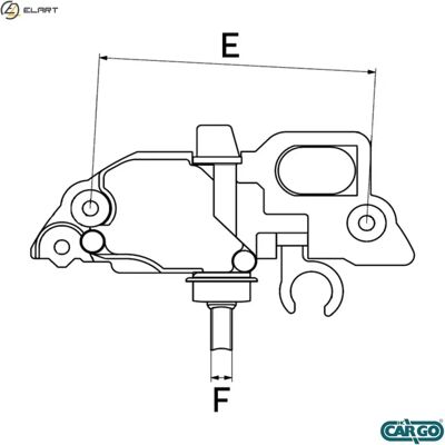 HC-Cargo F032230994 - Regolatore alternatore HC-Cargo F032230994 - Regolatore alternatore