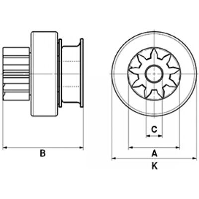 HC-CARGO 137218 Avviamento - Starter HC-CARGO 137218 Avviamento - Starter