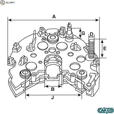 HC-Cargo F032236821 Voltage Regulator - Voltage Regulator HC-Cargo F032236821 Voltage Regulator - Voltage Regulator