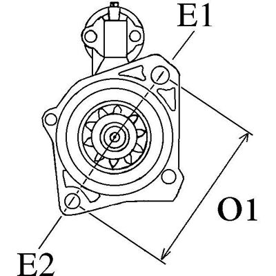 HC-CARGO 113937 Starter - Reduktivgetriebe, 12V, 2,2 kW HC-CARGO 113937 Starter - Reduktivgetriebe, 12V, 2,2 kW
