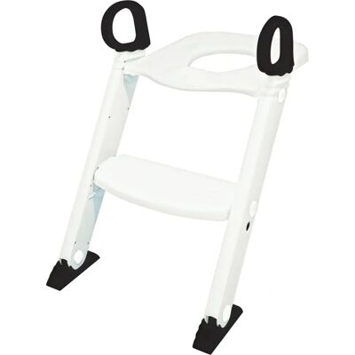 Baby Dan 7810-01-1 Stabilité de Toilette - Blanc - Support de Sécurité pour Enfants - Publicité Baby Dan 7810-01-1 Stabilité de Toilette - Blanc - Support de Sécurité pour Enfants - Publicité