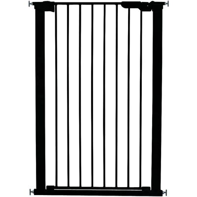 BabyDan Fekete Extra Magas Kutyaajtó - Nyomással Rögzíthető, 106cm BabyDan Fekete Extra Magas Kutyaajtó - Nyomással Rögzíthető, 106cm