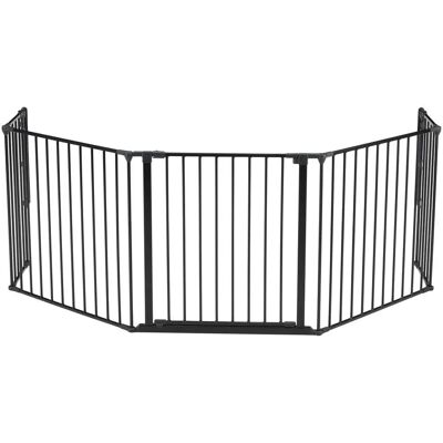 BabyDan Baby Dan Gate Olaf Xx Wide Black - Cancello di sicurezza per bambini BabyDan Baby Dan Gate Olaf Xx Wide Black - Cancello di sicurezza per bambini