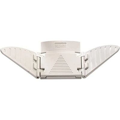 BabyDan Bezpečnostní zámek pro děti na posuvné dveře - Bílý - Model 8584-1 BabyDan Bezpečnostní zámek pro děti na posuvné dveře - Bílý - Model 8584-1