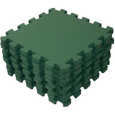 Zelená Hrací Podlaha BabyDan - 90x90cm - Puzzle Absorpční Zelená Hrací Podlaha BabyDan - 90x90cm - Puzzle Absorpční