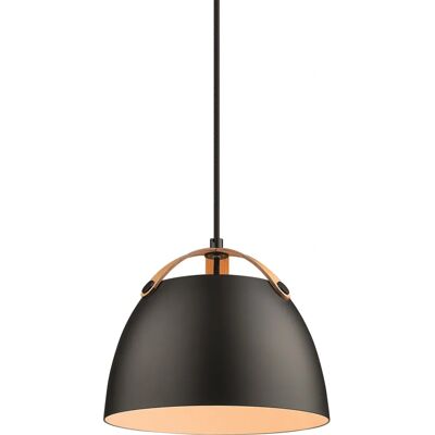 Suspension Halo Design Oslo Noir/Chêne - Style Scandinave Suspension Halo Design Oslo Noir/Chêne - Style Scandinave