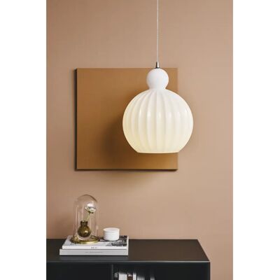 Suspension Halo Design Ball Opale 25cm - Lampe à suspension - Publicité Suspension Halo Design Ball Opale 25cm - Lampe à suspension - Publicité