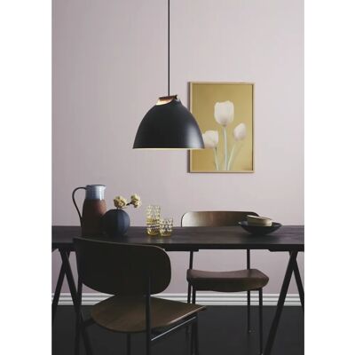 Halo Design Århus Pendelleuchte Ø40 Weiß/Holz Halo Design Århus Pendelleuchte Ø40 Weiß/Holz