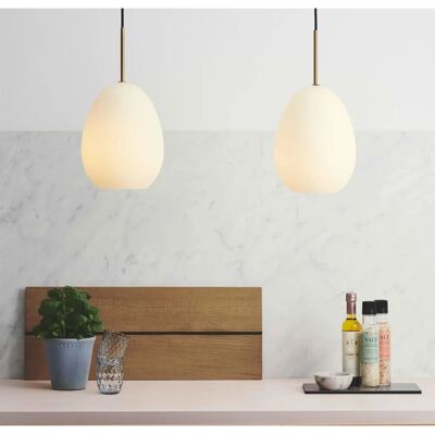 Suspension Halo Design Bodø - 14cm Blanc - Publicité Suspension Halo Design Bodø - 14cm Blanc - Publicité
