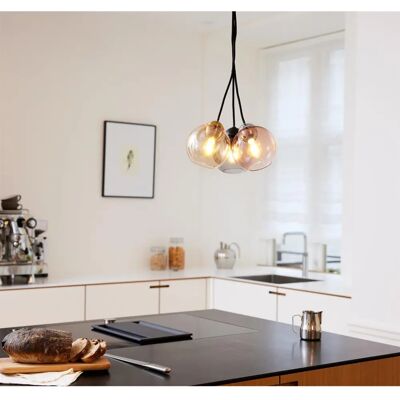 Halo Design Bubbles Mini Suspension Lampe Rose - Publicité Halo Design Bubbles Mini Suspension Lampe Rose - Publicité