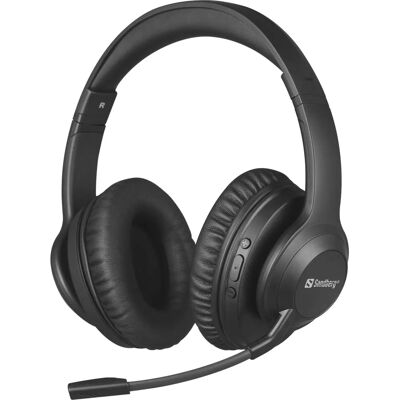Sandberg 126-45 Kabelloses Headset mit ANC & Bluetooth - Kopfbügel Sandberg 126-45 Kabelloses Headset mit ANC & Bluetooth - Kopfbügel
