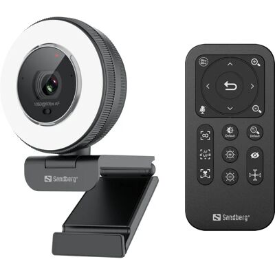 Sandberg 134-39 webkamera - 2560x1440 - USB 2.0 - Fekete Sandberg 134-39 webkamera - 2560x1440 - USB 2.0 - Fekete