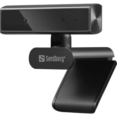Sandberg Face-ID Mini Webcam - 2 MP - Full HD - USB-C - Black Sandberg Face-ID Mini Webcam - 2 MP - Full HD - USB-C - Black