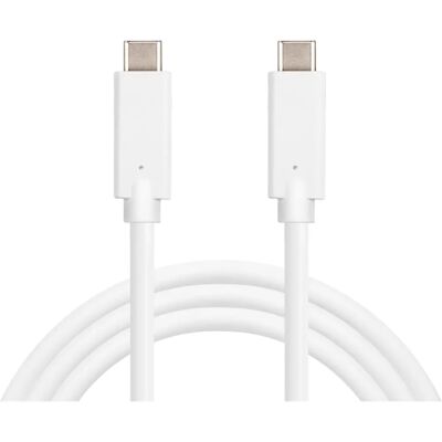 Sandberg 136-22 Câble USB - Blanc - USB-C 1M 100W - Publicité Sandberg 136-22 Câble USB - Blanc - USB-C 1M 100W - Publicité