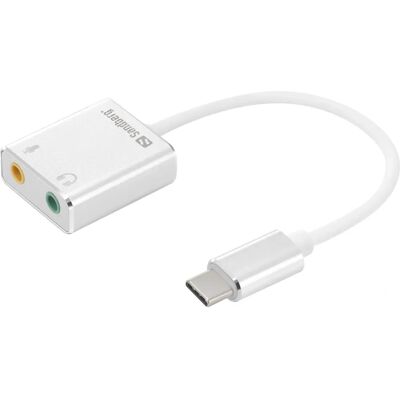 Sandberg 136-26 USB-C Soundkarte - Audio-Interface Sandberg 136-26 USB-C Soundkarte - Audio-Interface