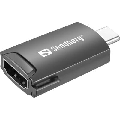 Adaptador USB-C a HDMI Sandberg - Adaptador gráfico USB Adaptador USB-C a HDMI Sandberg - Adaptador gráfico USB