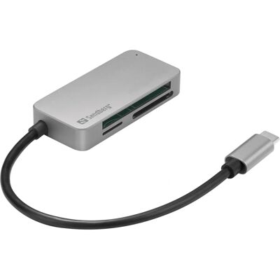 Sandberg 136-38 USB-C Multi Card Reader - Card Reader Sandberg 136-38 USB-C Multi Card Reader - Card Reader